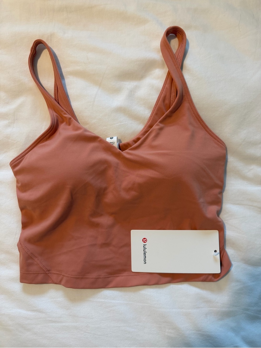 lululemon athletica Women's Terracotta Align Light Support Tank Bra